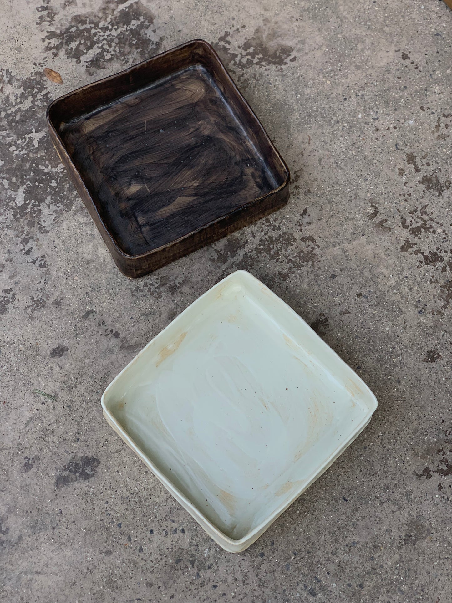 Ceramic Square Handcrafted Plate