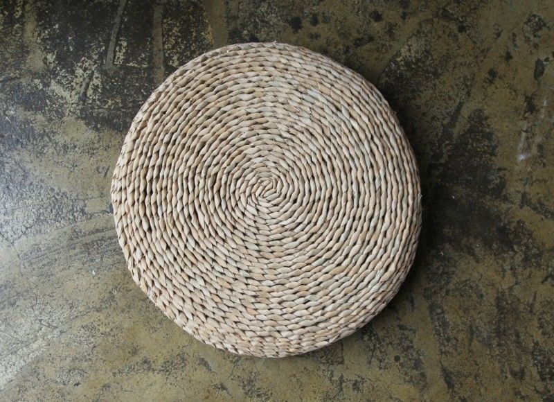 Cattail Tips Floor Cushion