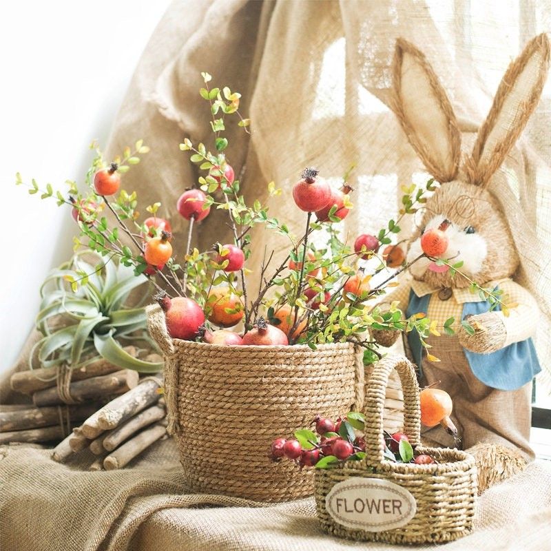 Jute Rope Storage Basket