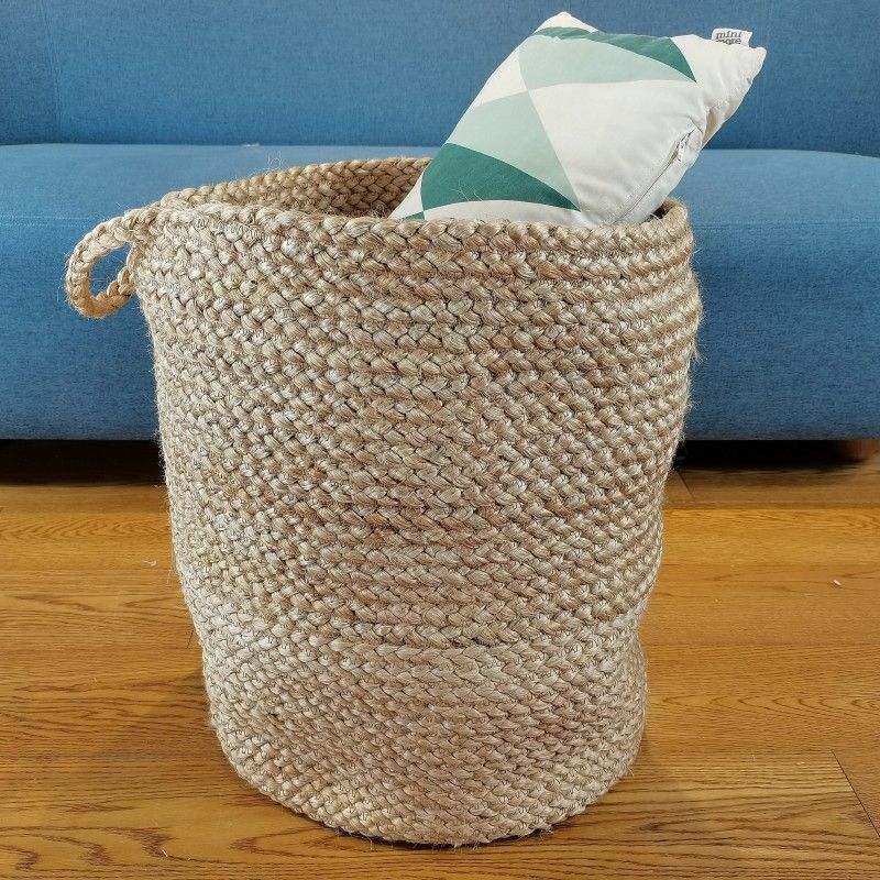 Strong Jute Storage Basket